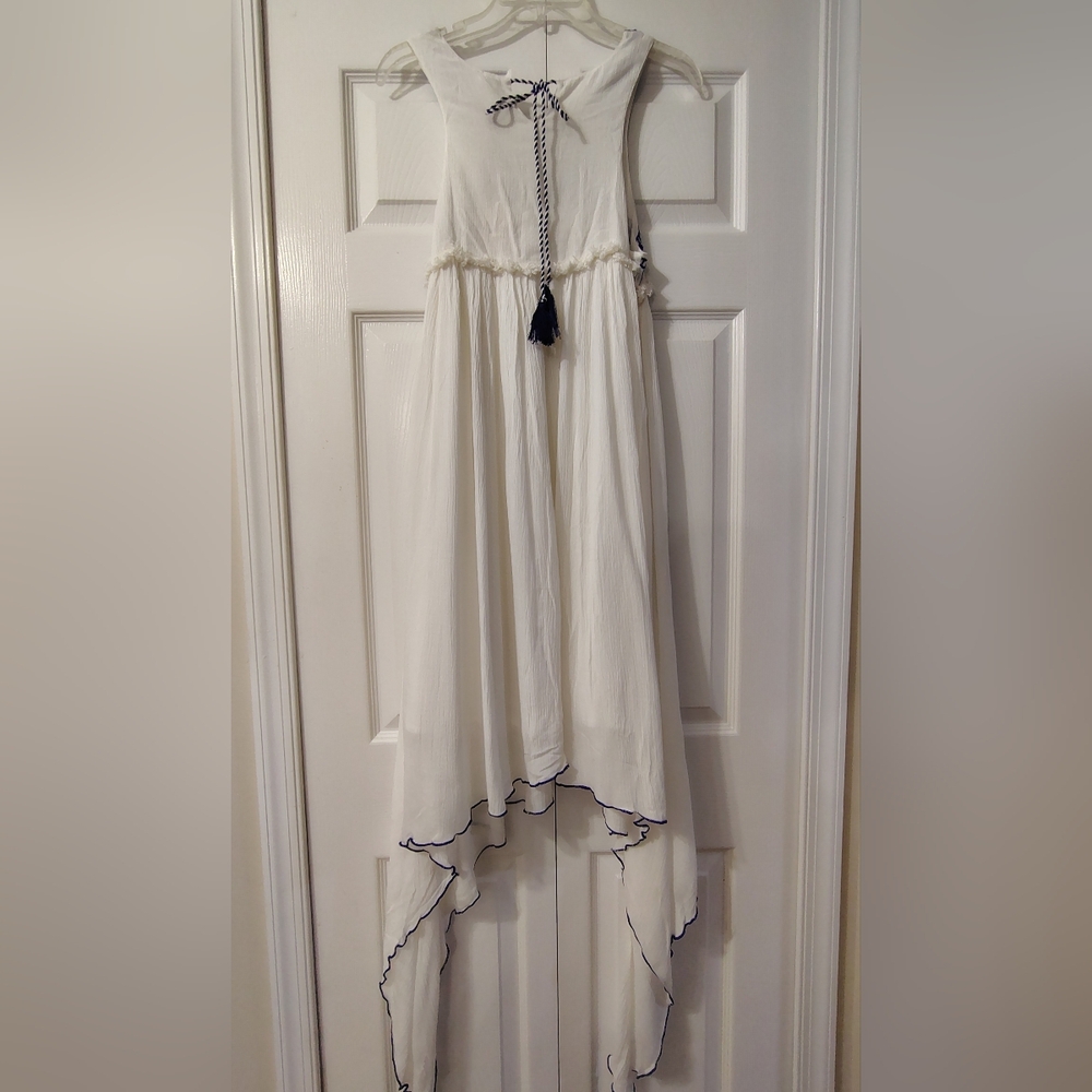 NEW Anthropologie X Raga Boho-chic Embroidered Flowy Goddess Dress Women's Sz Sm - Picture 3 of 10